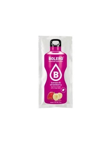 BOLERO PLATANO-FRESA SIN AZUCAR 8 GR (CON STEVIA)