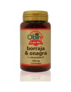 BORRAJA + ONAGRA 700 MG 110 PERLAS OBIRE