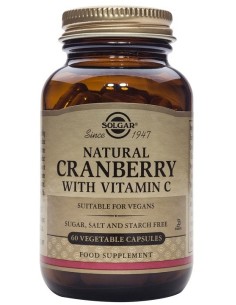 ARANDANO ROJO+VITAM C 60 CAP SOLGAR