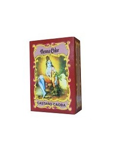 HENNA POLVO CASTAÑO CAOBA RADHE