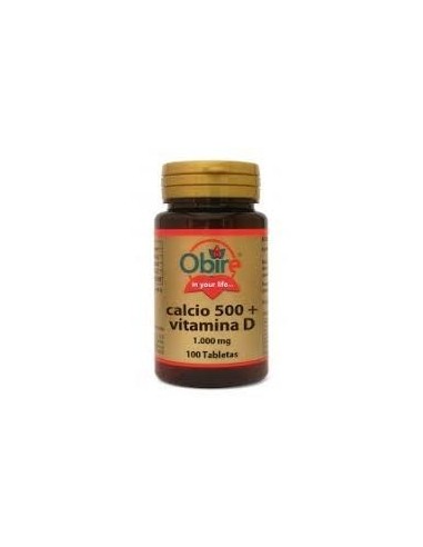 CALCIO 500 +VIT D 1000 MG 100 TAB OBIRE
