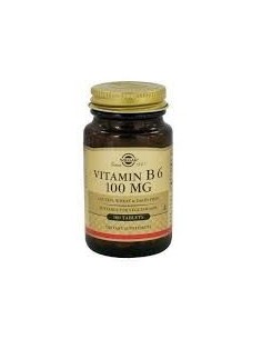 VITAMINA B 6 100 MG 100 CAP SOLGAR