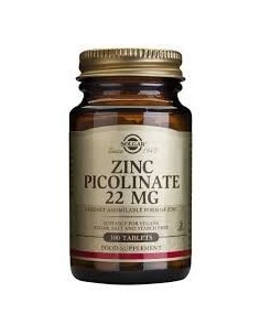 ZINC PICOLINATO 22 MG COMP 100 SOLGAR