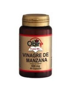 VINAGRE DE MANZANA 500 MG 60 PERLAS OBIRE