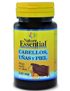CABELLO, UÑAS Y PIEL 30 PERLAS NE
