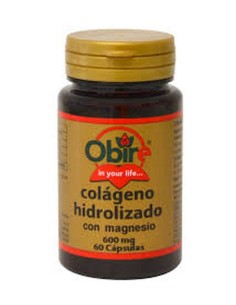 COLAGENO HIDROLIZADO 600 MG 60 CAP OBIRE