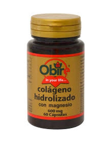 COLAGENO HIDROLIZADO 600 MG 60 CAP OBIRE