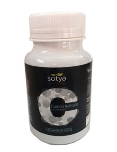 CARBON VEGETAL PROBIOTICO 550MG 60 CAPS SOTYA CARBON VEGETAL PROBIOTICO 550MG 60 CAPS SOTYA