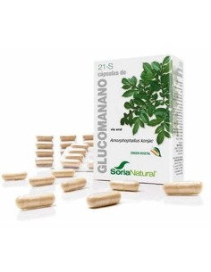 CAPSULAS 21-S GLUCOMANANO SORIA NATURAL