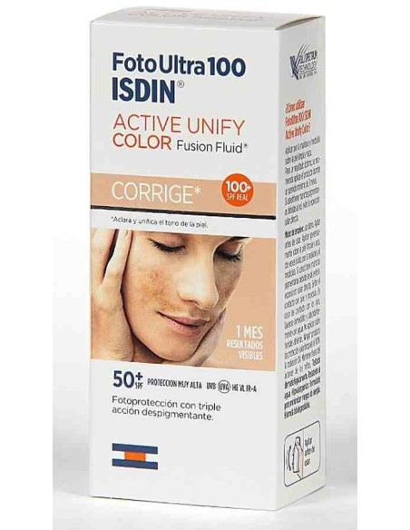 ISDIN FOTOP ULTRA 100 ACTIVE UNIFY COLOR 50 ML