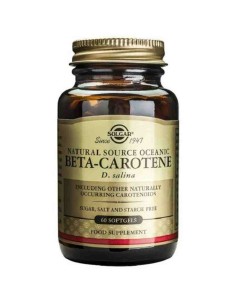 BETA CAROTENO OCEANICO 60 CAP SOLGAR