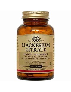 CITRATO MAGNESIO 60 COMP SOLGAR