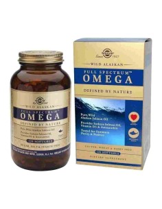 FULL SPECTRUM OMEGA 120 CAP SOLGAR