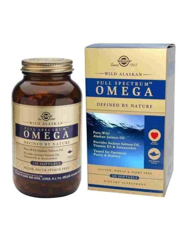 FULL SPECTRUM OMEGA 120 CAP SOLGAR