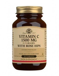 ROSE HIPS VITAMINA C 1500 MG 90 TAB SOLGAR