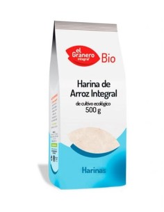 HARINA ARROZ INTEGRAL BIO 500GR  EL GRANERO