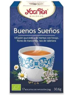 YOGI TEA BUENOS SUEÑOS 17 BOLSITAS