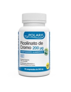PICOLINATO DE CROMO 200 MCG 50 TABL POLARIS