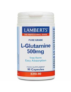 L GLUTAMINA 500 MG 90 CAP LAMBERTS