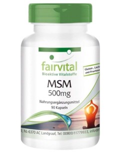 MSM 500 MG 90 CAP FAIRVITAL