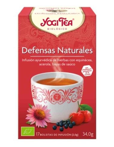 YOGI TEA DEFENSAS NATURALES 17 BOLSITAS