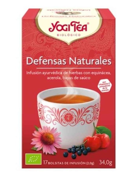 YOGI TEA DEFENSAS NATURALES 17 BOLSITAS