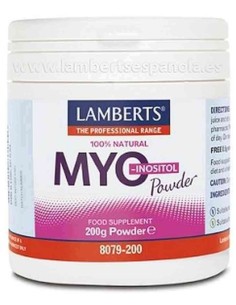MYO INOSITOL EN POLVO 200 GR LAMBERTS