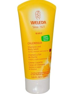 CHAMPÚ Y GEL DE DUCHA CALENDULA BEBE 200 ML WELEDA