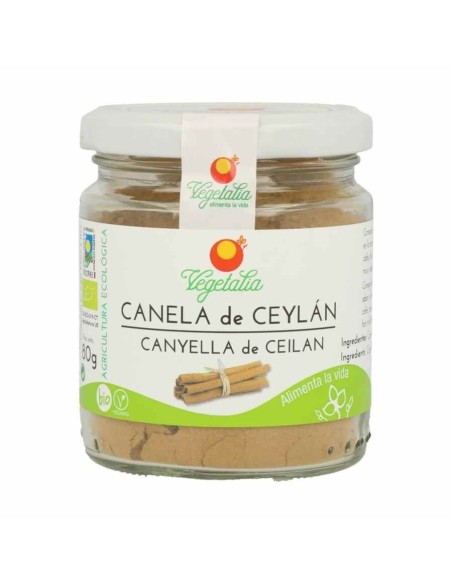 CANELA DE CEYLAN BIO 80GR VEGETALIA