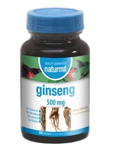 GINSENG 500 MG 60 CAPS NATURMIL