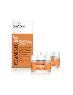NATYSAL VITAMINA C CREMA 50+ 50% 2 UNIDAD