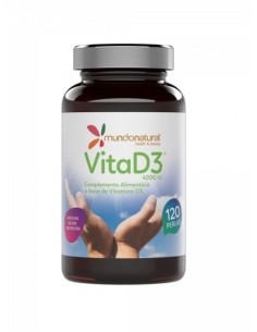 VIT D3 4000 UI 120 PERLAS MUNDO NATURAL