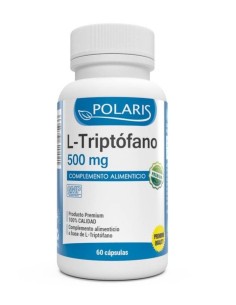L TRIPTOFANO 500MG 60 CAPS POLARIS