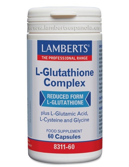 L-GLUTATIONA COMPLEX 60 CAPS LAMBERTS