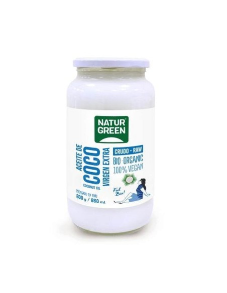 NATURGREEN ACEITE DE COCO VIRGEN EXTRA BIO 800 GR