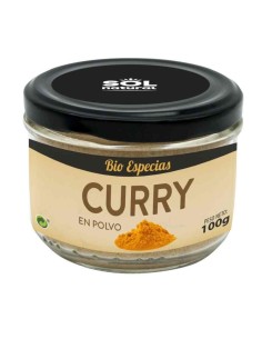 CURRY EN POLVO 100 GR SOL/NATURAL