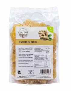 JENGIBRE DADOS 250 GR INT-SALIM