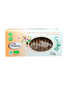 CELIBIO GALLETAS AVENA QUINOA JENGIBRE CANELA115GR