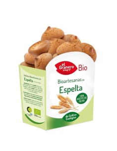 GALLETAS BIOARTESANAS DE ESPELTA DE 220GR EL GRANE
