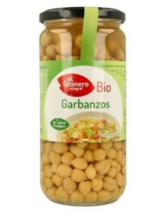 GARBANZOS COCIDOS BIO 660GR EL GRANERO