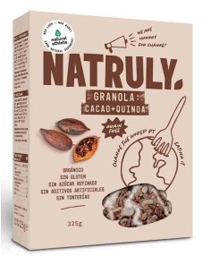 GRANOLA CACAO,COCO Y QUINOA 350GR NATRULLY