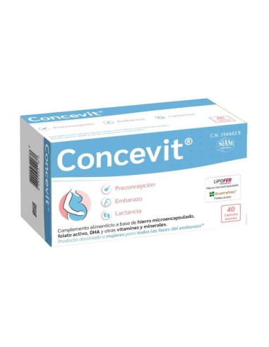 CONCEVIT PRECONCEPCIÓN 40 CAP NIAM