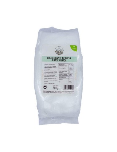 EDULCORANTE XILITOL ABEDUL 500 GR INT SALIM