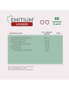 EMITIUM CORAZÓN 60 GOMAS NIAM 2