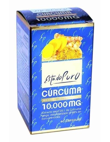 CURCUMA 10.000 MG 40 CAP E P TONGIL