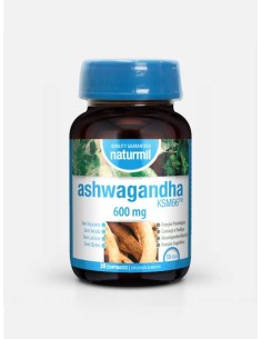 ASWHAGHANDA KSM66 600MG 30COMP NATURMIL