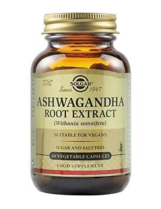 ASHWAGANDHA SPF 60 CAP SOLGAR