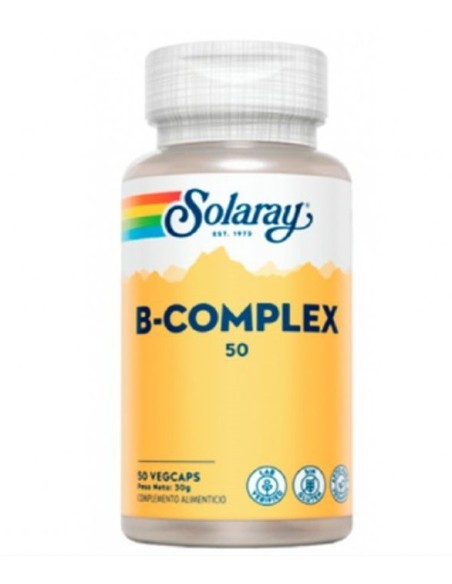B-COMPLEX 50 (VEGANA) 50 CAP SOLARAY