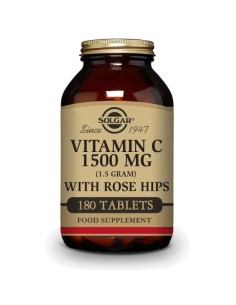 ROSE HIPS VITAMINA C 1500 MG 180 TAB SOLGAR