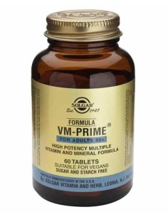 FÓRMULA VM PRIME ADULTOS +50, 60 COMP SOLGAR